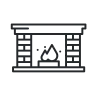 Fireplace icon